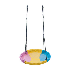 Round child swing hanging chair family baby hammock indoor rocking chair dormitory cradle outdoor hanging basket