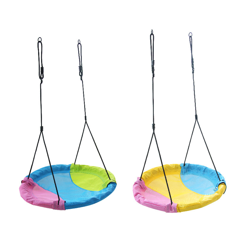 Round child swing hanging chair family baby hammock indoor rocking chair dormitory cradle outdoor hanging basket