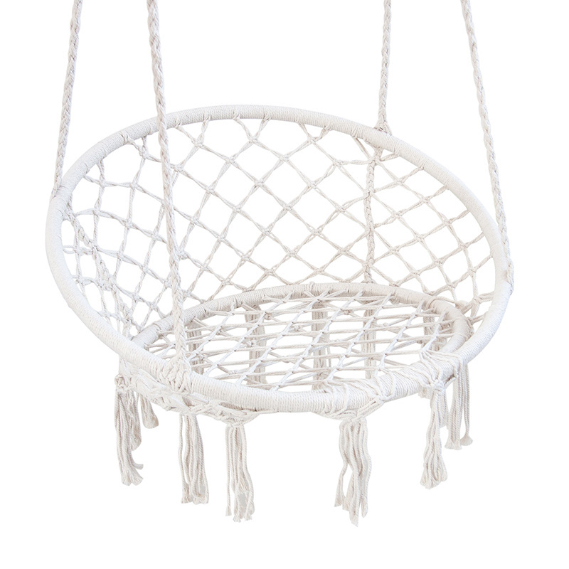 cotton egg chair round swing bed wicker hanging adults sensory swing chair for children