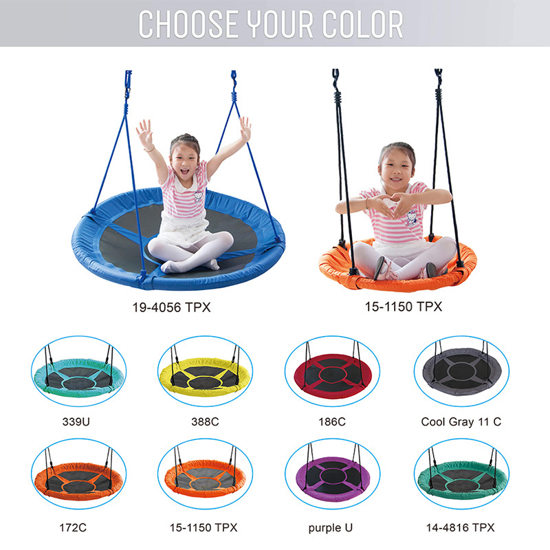 95CM Indoor Children Garden Nest Hanging Swing chairs Seat  outdoor unique Patio swings Exercise Use Toy for Kids