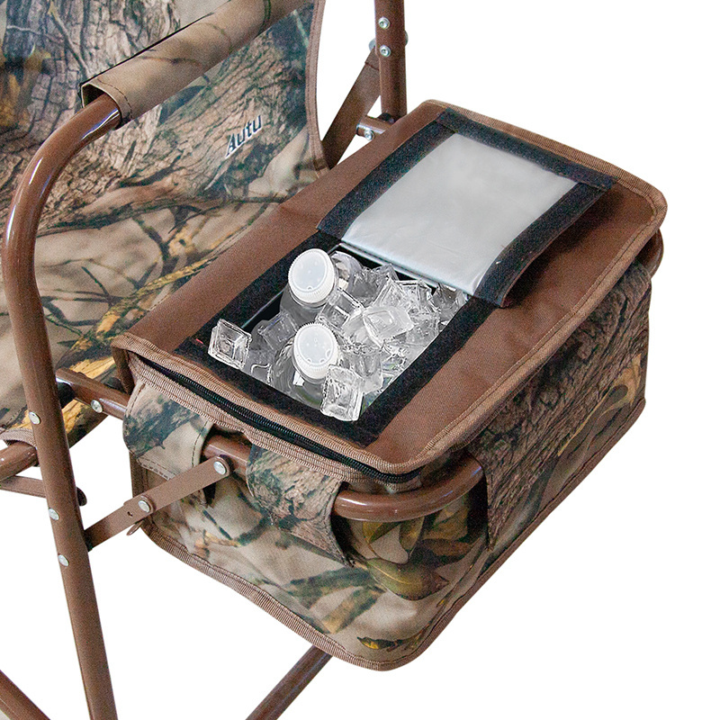 Outdoor Portable Hunting Chair With Side Table Folding Tall Director camping Chair With Cup Holder other hunting products