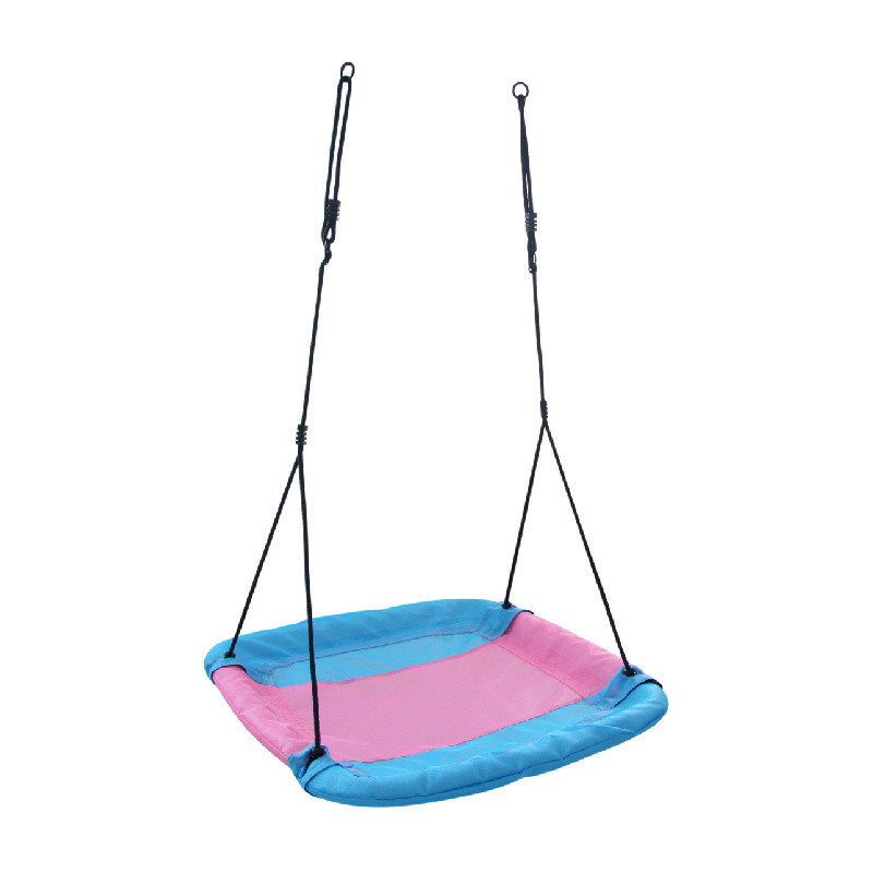 2024 hot sale outdoor square baby nest swing chair with Adjustable Hanging PE Rope for Children and Adults