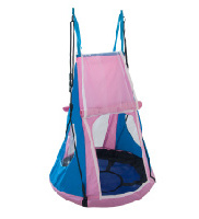 Outdoor baby Nest Swing Foldable Hanging Round Children Net Web indoor hammock Swing cover tent for kids