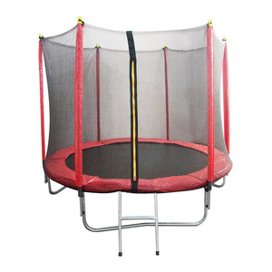 Kids Sports Toys Commercial Cheap Wholesale 6ft 8ft springs round trampoline tent cover and mat for adults and children