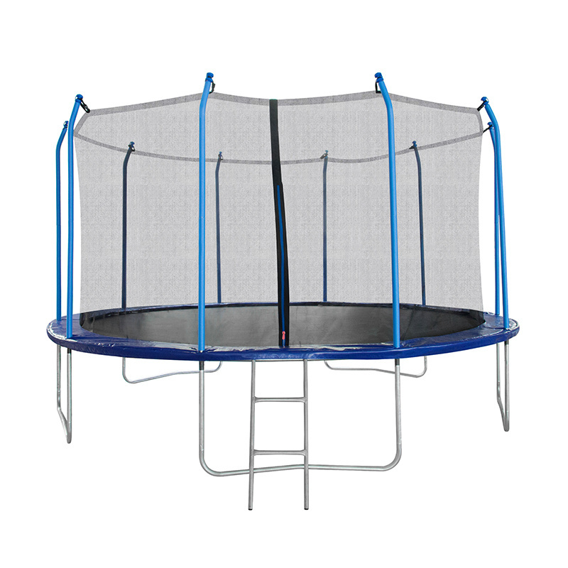 New design 12/13FT/14FT outdoor spring round cama elastica trampoline Manufacturer sales with T connector for children