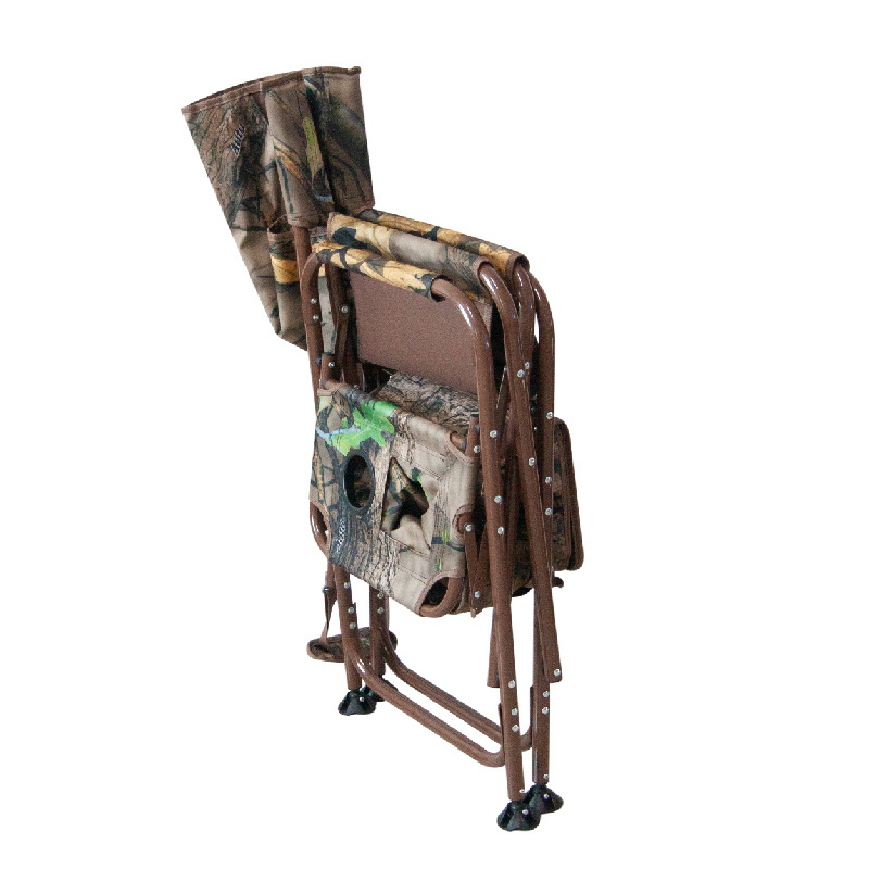 Outdoor Portable Hunting Chair With Side Table Folding Tall Director camping Chair With Cup Holder other hunting products