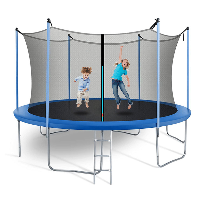 Outdoor 8ft 10ft 12ft 13ft 14ft kids round trampoline manufacturer tent for children and adults trampolin outdoor for kids