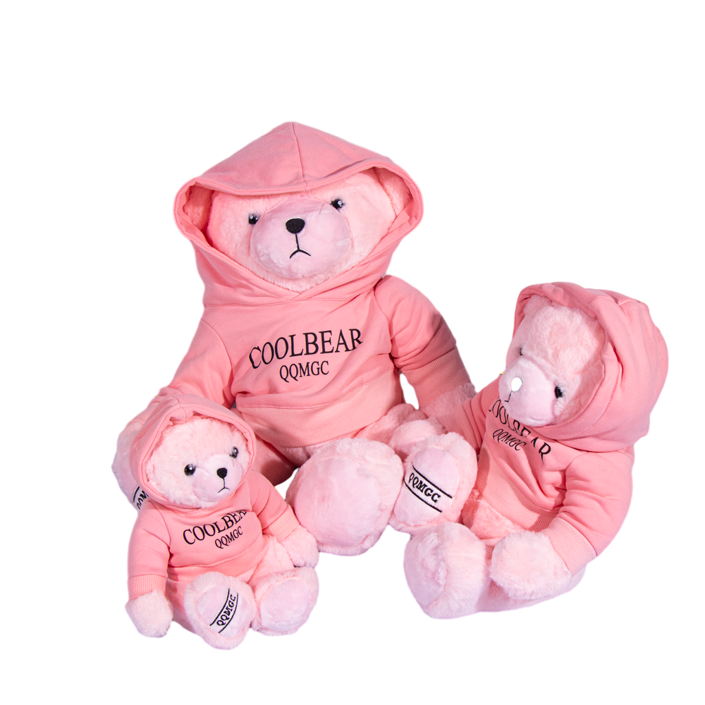 Wholesale Personalized Teddy Cool Bear Doll Cute Teddy Bear Plush Toy for Girl's Birthday Gift