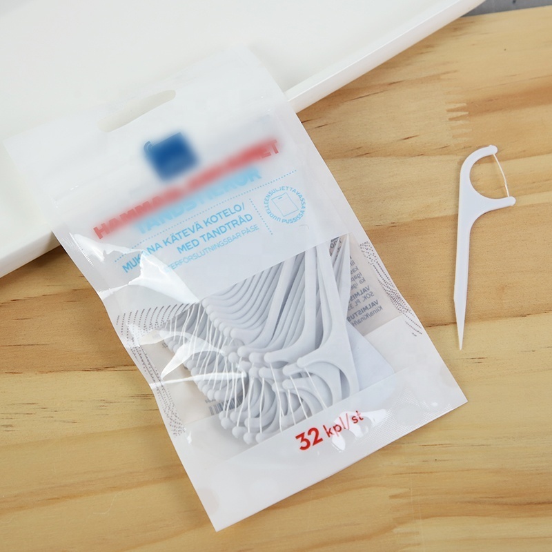 Family Pack dental floss picks bulk pack Dental Floss Pick Eco Friendly mint dental floss pick