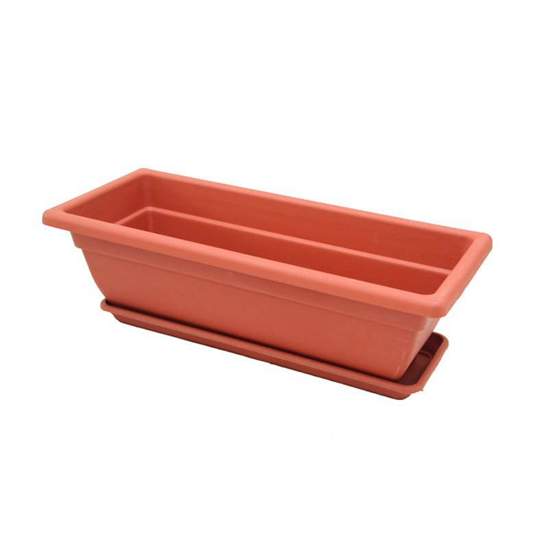 Plastic balcony flower pot wholesale Rectangle planter box