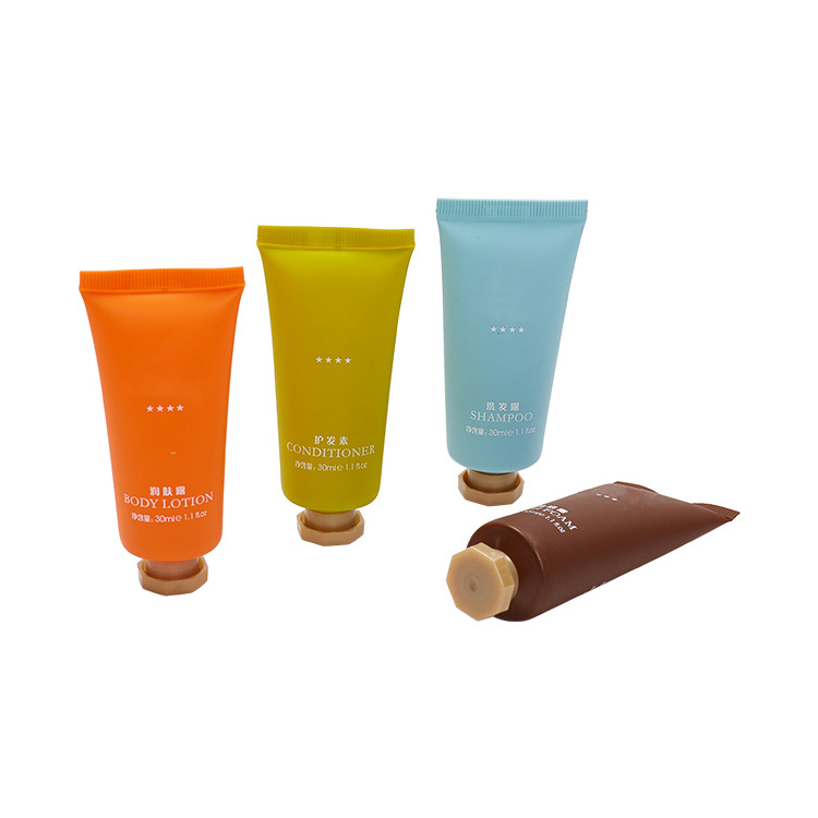 Colorful Lotion Squeeze Tube Travel Hand Cream Sample Packaging Cosmetic Plastic Soft Tube for Shampoo Facial Cleanser