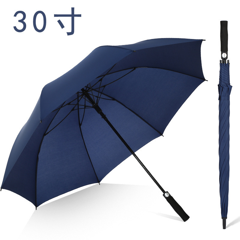 Wholesale China Low Price Product Windproof Large Auto 30' Hotel Straight Umbrella