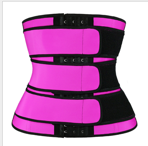 Best waist trainer zip hooks strap for women double strap waist trainer belt for weight loss unisex