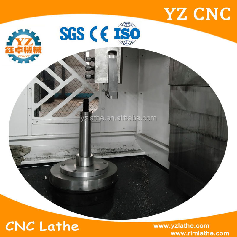 Auto Car Brake Drum Disc Skimming Machine Vertical Lathe To The Brake Discs For Sale