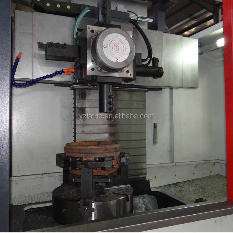 Auto Car Brake Drum Disc Skimming Machine Vertical Lathe To The Brake Discs For Sale