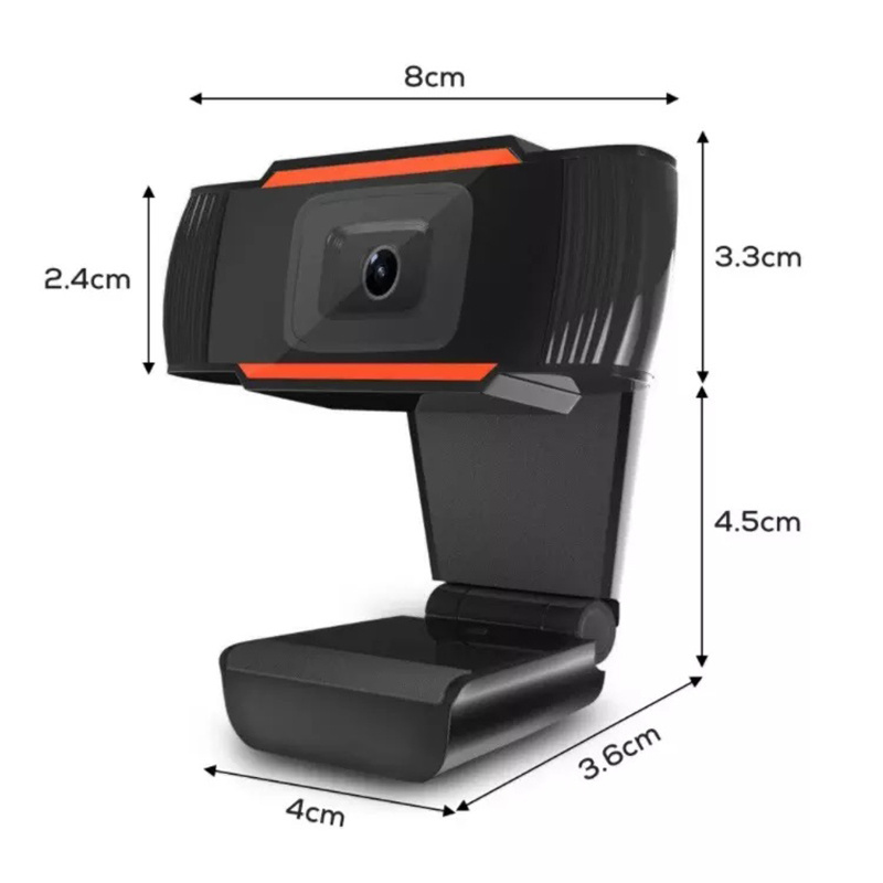 Amazon Hot Selling  Camera Auto Tracking PC Mini Webcam Camara  with microphone for pc laptop