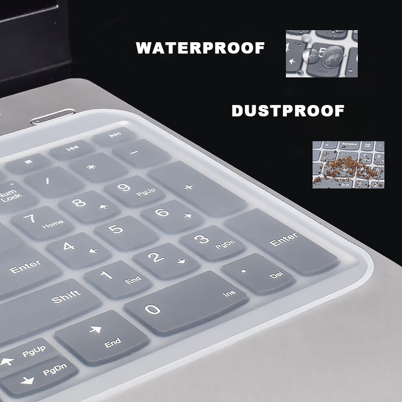 High Quality Waterproof Keyboard Protector Skin Silicone Cover for Universal Keyboard Laptop Macbook