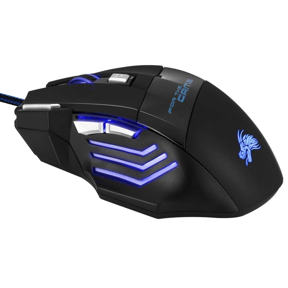 New High Performance Wired Computer LED USB Mouse 7 Bright Colors Showing in Turns RGB Gaming 1 Dollar Mouse USB