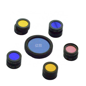 Custom optic glass FWHM 8nm optical filter band pass filter 505 nm for fluorescence filter set