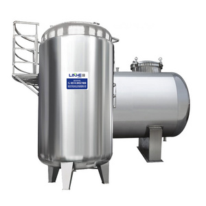 100L-5000L stainless steel movable chemical storage tank three Layer stainless steel tank water storage tank