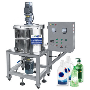 Hair Shampoo Bath Gel Hand Wash Sanitizer Homogenizer Mixer Tank Liquid Soap detergent Making Production Machines