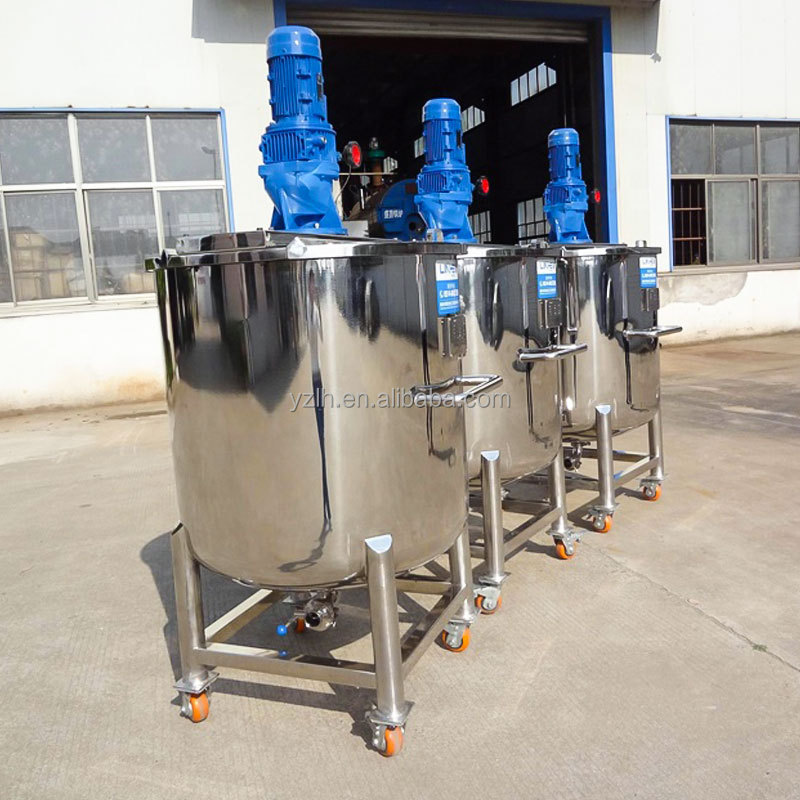 Automatic liquid juice  mixing machine/honey mixing disperser/fertilizer agitator mixer with heating