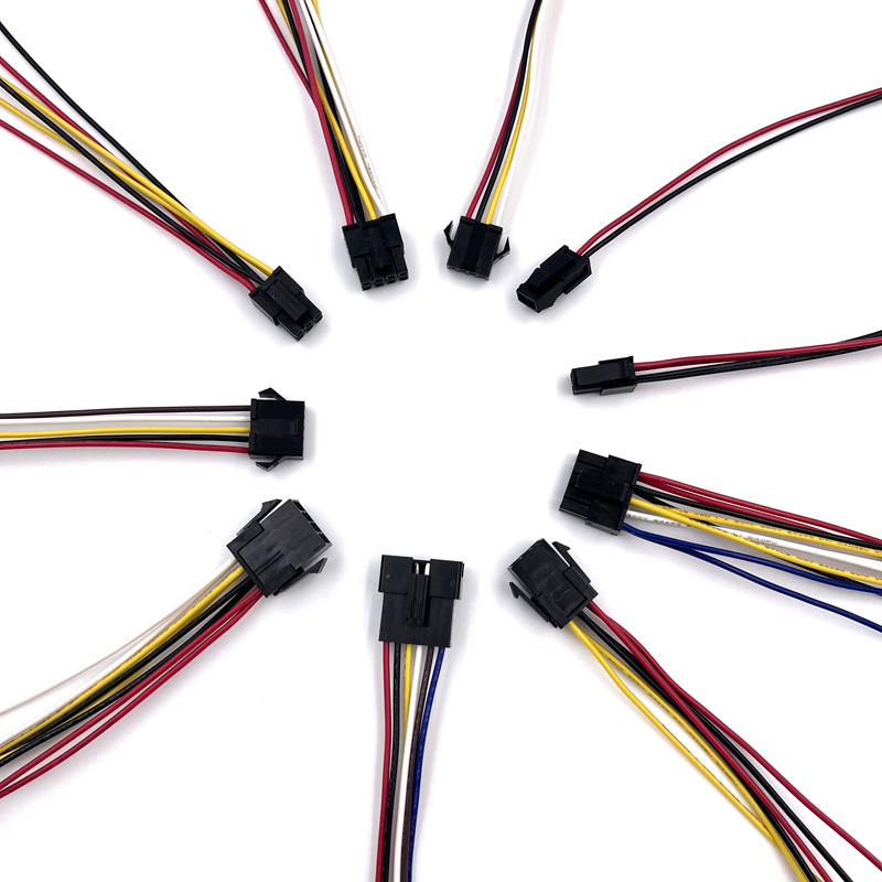 Factory Professional Cable Assembly manufacturer OEM Auto Molex Jst Connector Plug Custom Cable Electrical Wire Harness