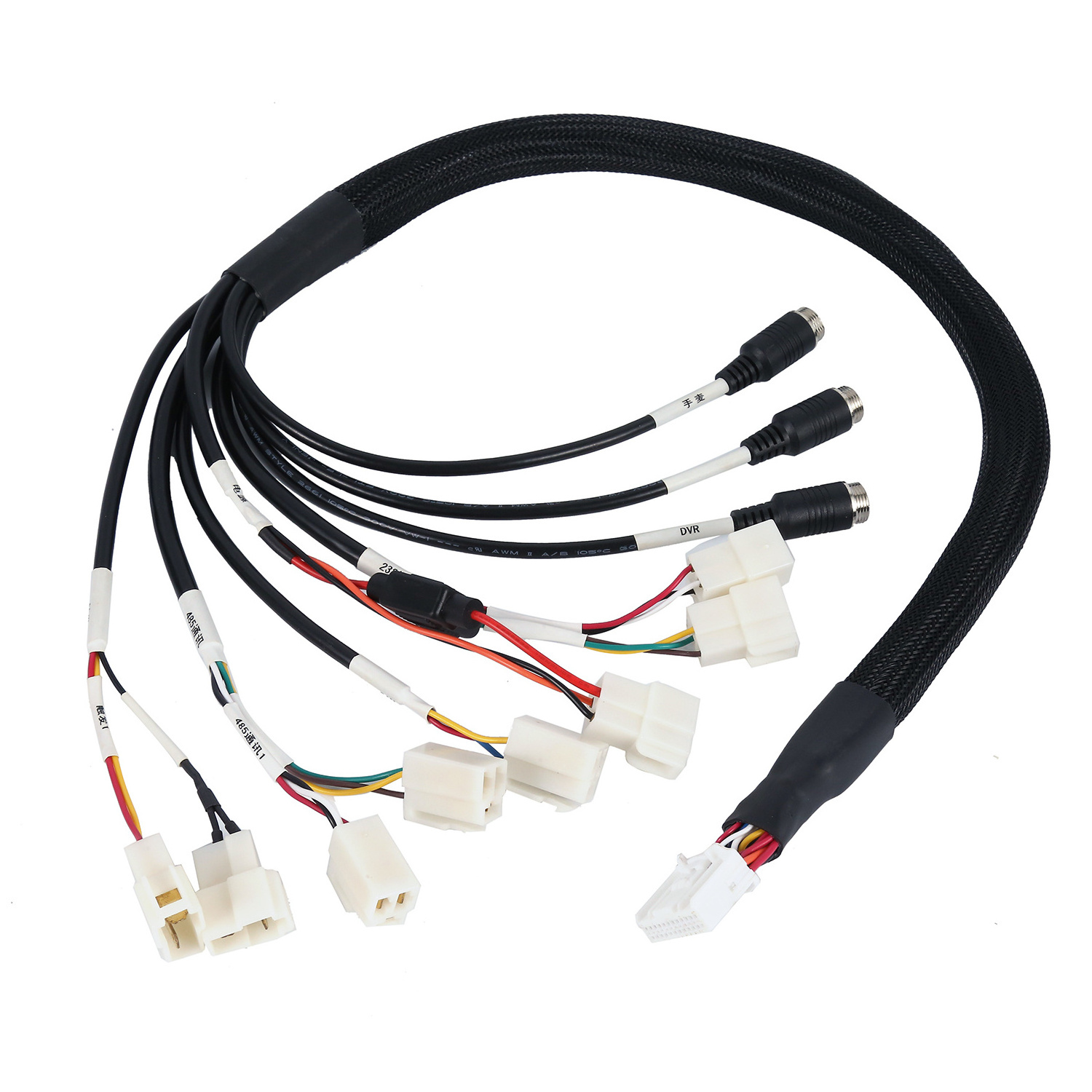 Factory Professional Cable Assembly manufacturer OEM Auto Molex Jst Connector Plug Custom Cable Electrical Wire Harness