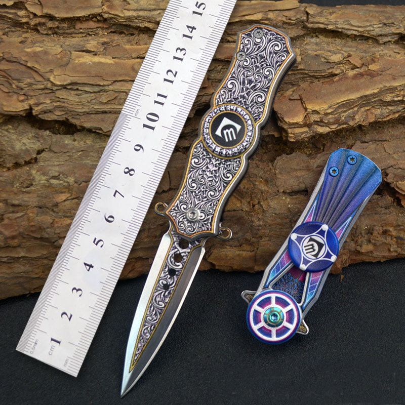 Modern Design Spinerknife Pocket Knife Colorful Small Knives