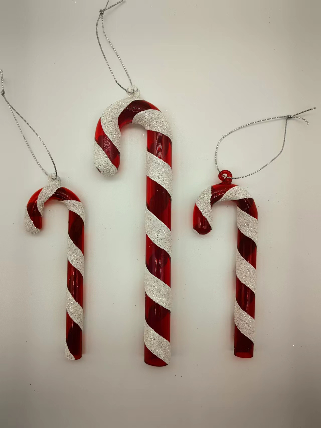 Christmas Canes Christmas Tree Decorations for Home Party New Year Christmas Candy Cane Xmas Tree Hanging Ornaments