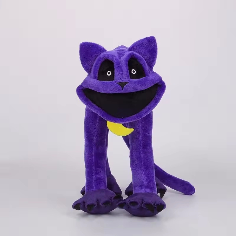 Cartoon Animal Cheap Toy 11.8 inch Decoration Plushie Smiling Critters Plush Cat Monster Plush Doll