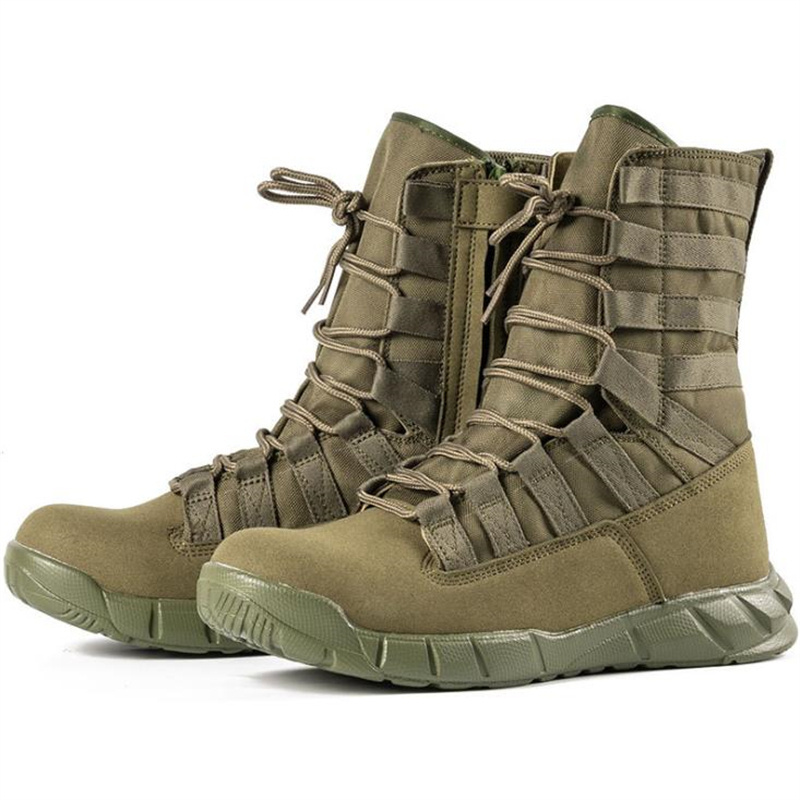 Tactical Boots Men Outdoor Hiking Desert Boots Lightweight Breathable Male Ankle Boots Jungle Shoes