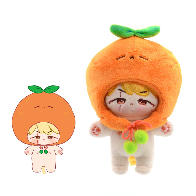 Anime Plushie Doll Custom 10cm cartoon Plush Dolls Custom dressed toy Dolls