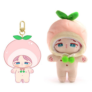 Anime Plushie Doll Custom 10cm cartoon Plush Dolls Custom dressed toy Dolls