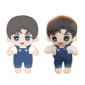 2023 NEW design Idol Clothes Plush Toy Doll Plushie Customized Removable Plush Clothes Stuffed Figure soft Toys