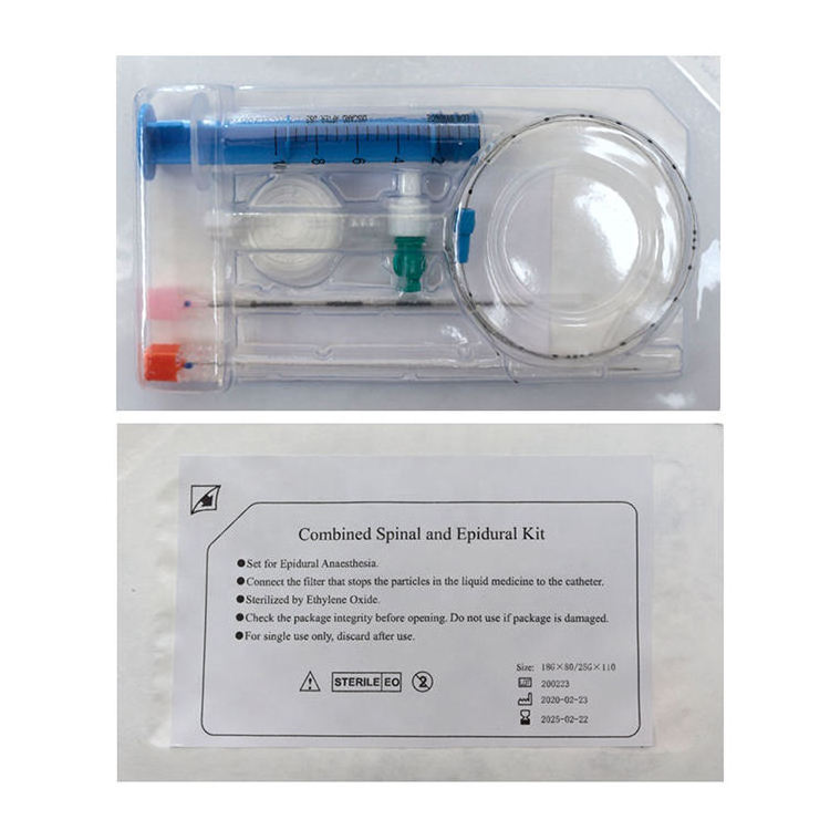 Combined spinal epidural kit anesthesia  kit