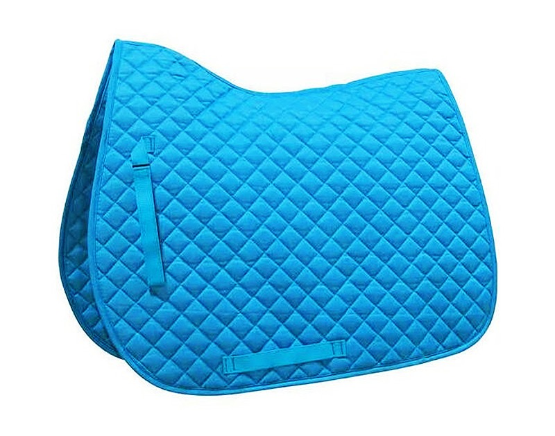 cross-border high quality horse saddle plus cotton horse sweat pad breathable riding saddle pad equestrian custom logo printing