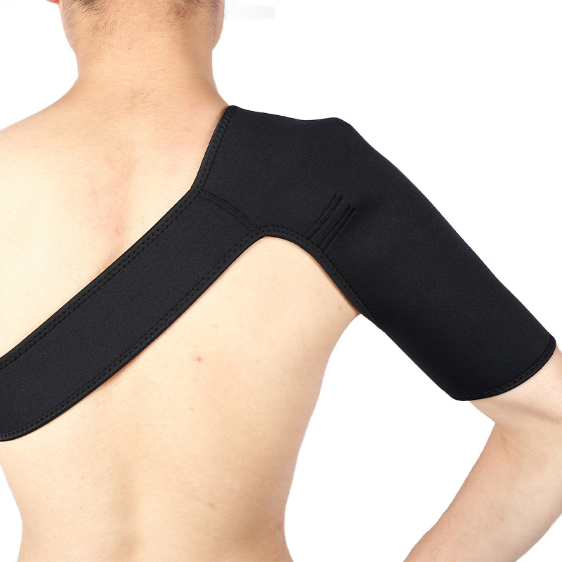 Custom Logo Neoprene Breathable Shoulder Protection Sports Compression Adjustable Belt Shoulder Support Braces