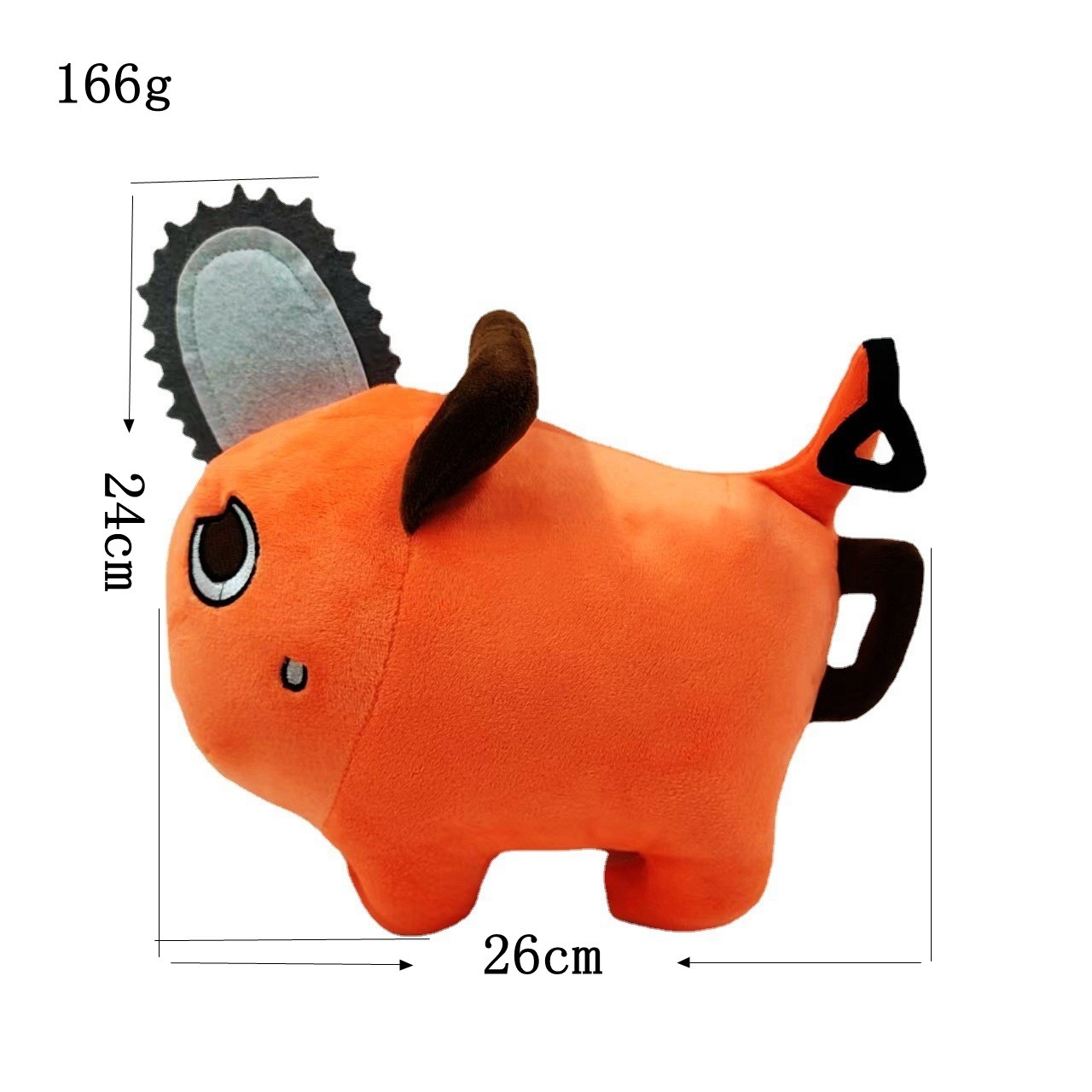 Anime Chainsaw Man Pochita Cosplay Props Plush Doll Pillows Toy