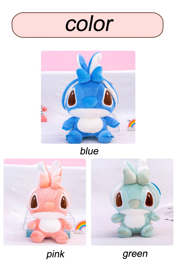 Cute Custom Stitch Plush Doll Toys Anime Lilo And Stitch Plush Toys For Kids Hot Sale Drop Shipping