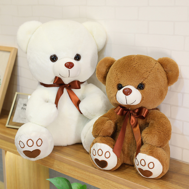 Giant Bear 30cm 50cm 60cm Customized Giant Teddy Bear Plush Toy Gift