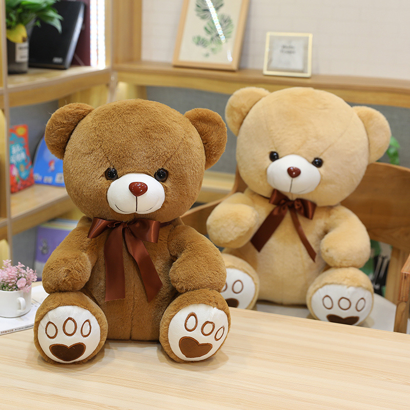 Giant Bear 30cm 50cm 60cm Customized Giant Teddy Bear Plush Toy Gift