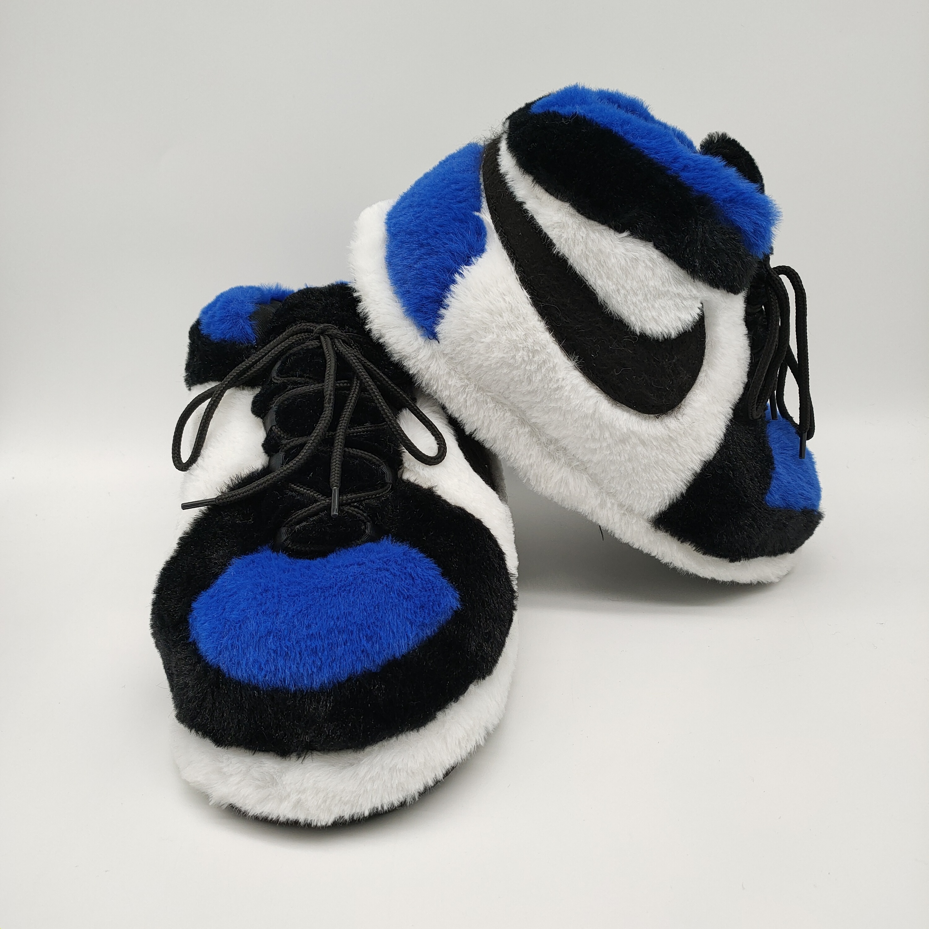 Wholesale New Design Fashionable Unisex Indoor aj slippers Plush  AJ House Sneaker Slippers