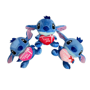 Cute Custom Stitch Plush Doll Toys Anime Lilo And Stitch Plush Toys For Kids Hot Sale Valentine's Day gift