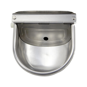 Stainless Steel Automatic Cattle Floating Ball drinking bowl Drinker Cow Water Trough for Livestock Farm