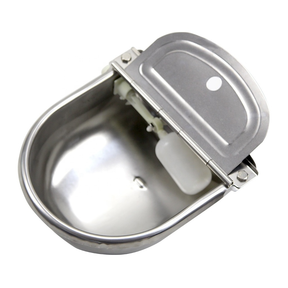 Stainless Steel Automatic Cattle Floating Ball drinking bowl Drinker Cow Water Trough for Livestock Farm