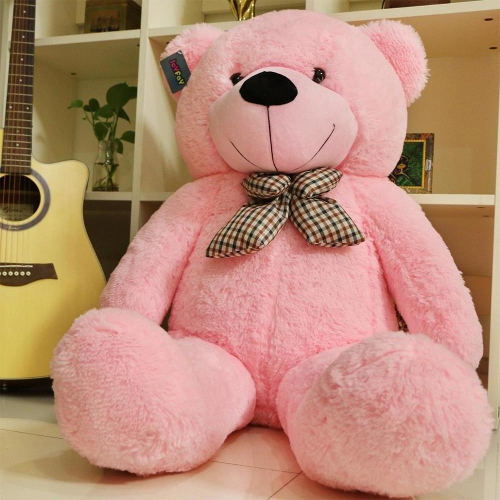 Pink giant soft plush Teddy bear 160cm plush Valentine gift can be customized size and color holiday gifts