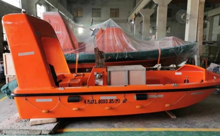 4.5M Rescue Boat water jet Open Type Lifeboat Working Boat