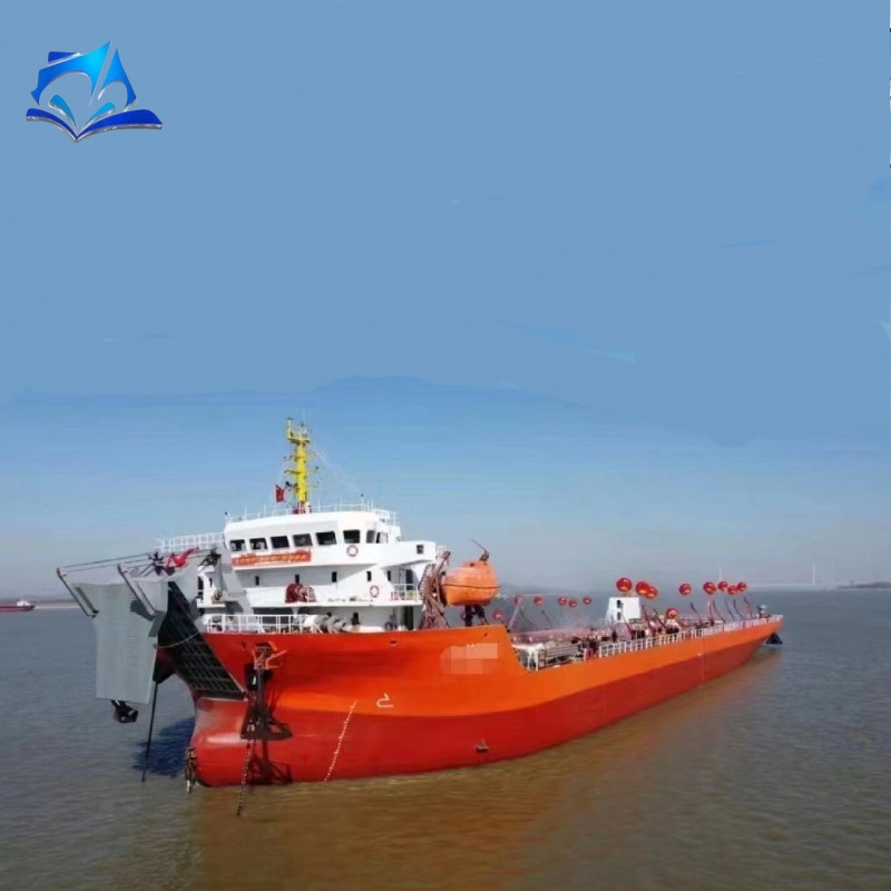 Jiangsu shipyard steel Pilot ahead Deck cargo barge for sale