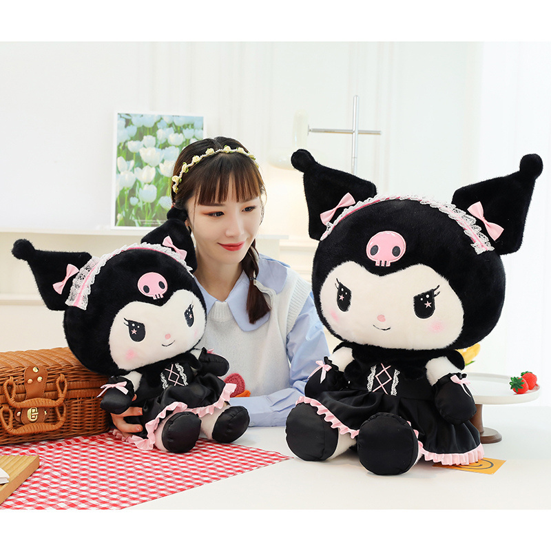 Factory Wholesale Sanrio Plush Melody Kuromi Plush Toy Cartoon Sanrio Stuffed Plush Toy